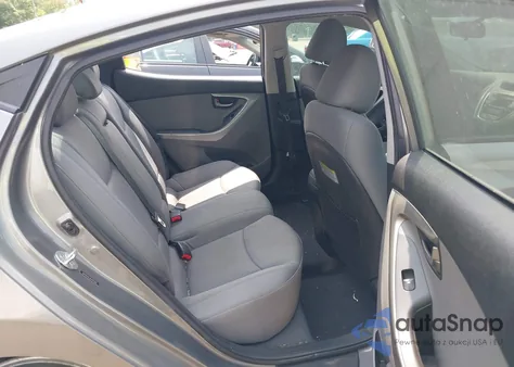 2013 Hyundai Elantra Gls из США, поврежденный, VIN 5NPDH4AE3DH454392